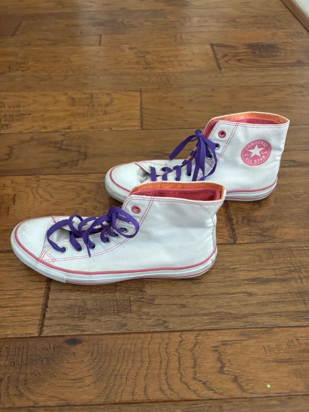 Converse Double Tongue High Top Sneakers